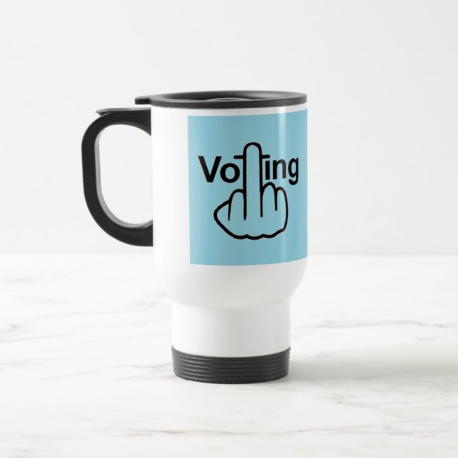 Mug De Voyage Boug Bird Flipping Voter Flip (Gauche)