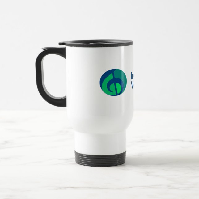 Mug De Voyage Boug de voyage avec logo IVH (Gauche)