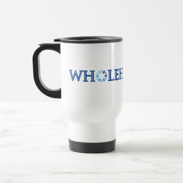 Mug De Voyage Boug de voyage plein de coeur (Gauche)