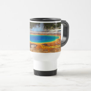 Mug De Voyage Bouge de voyage de Yellowstone Hot Pots