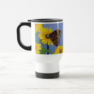 Mug De Voyage Boukeye papillon sur marguerite jaune