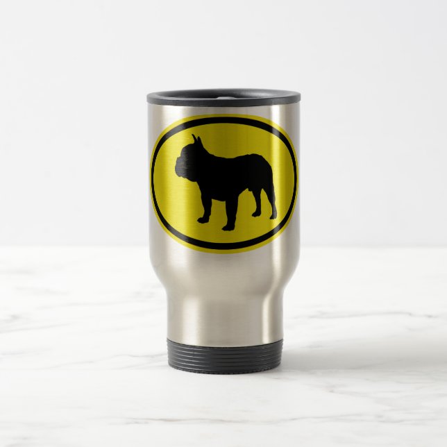 Mug De Voyage Bouledogue français (Centre)