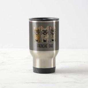 Mug De Voyage Bouledogue Français, Papa Frenchie