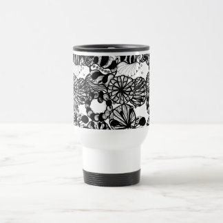 MUG DE VOYAGE BOULES NOIRES ET BLANCHES