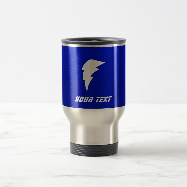 Mug De Voyage Boulon de foudre bleu (Centre)