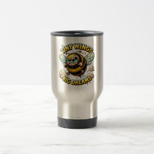 Mug De Voyage Bourdonnant vers la grandeur