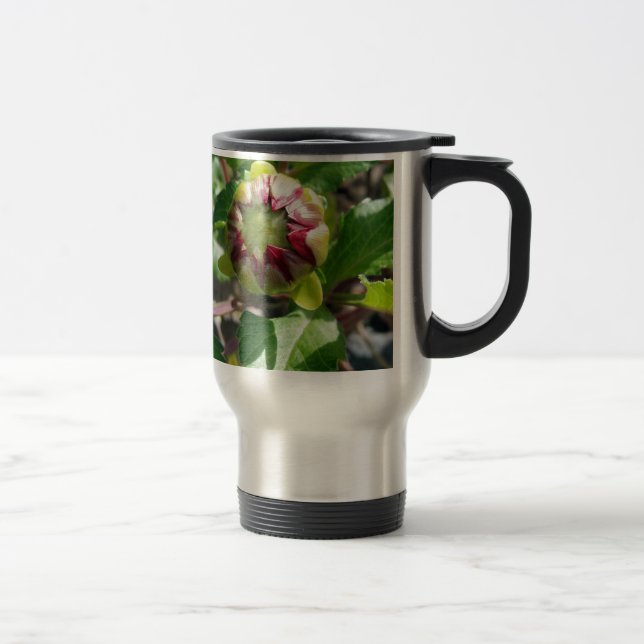 Mug De Voyage bourgeon en automne (Droit)