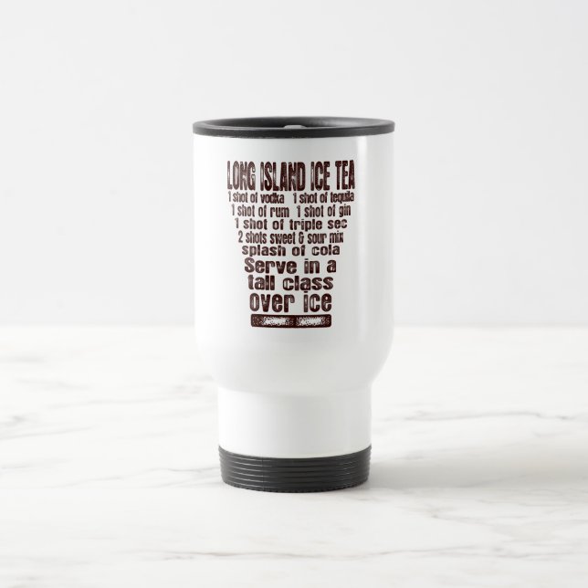 Mug De Voyage Bouteille de thé glacé Long Island - choisissez st (Centre)