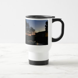 Mug De Voyage Bouteille de voyage avec poignée photo coucher de 