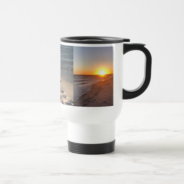 Mug De Voyage Bouteille de voyage de plage (Droite)