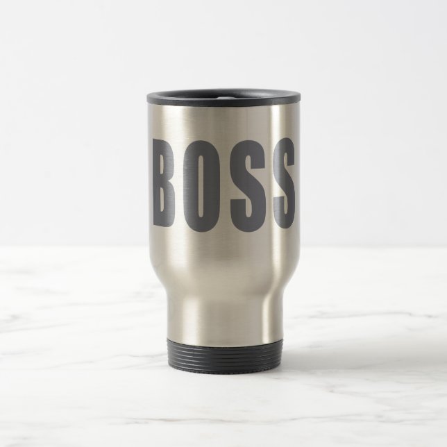 Mug De Voyage Boutons BOSS (Centre)