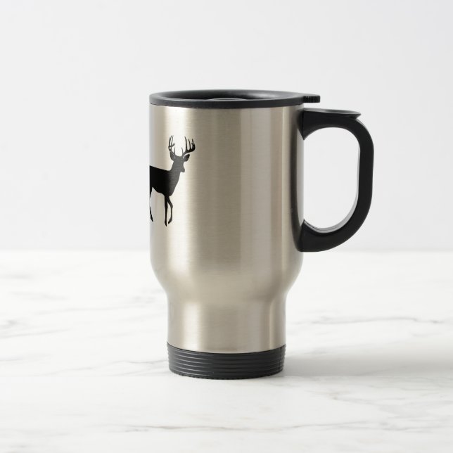 Mug De Voyage Bowhunter dans des cerfs communs de tir de (Droit)
