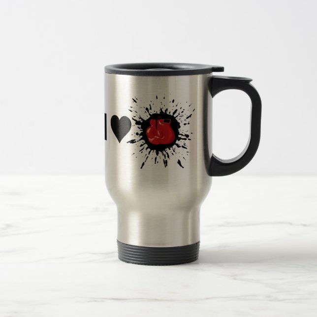 Mug De Voyage Boxe d'amour de l'explosif I (Droit)