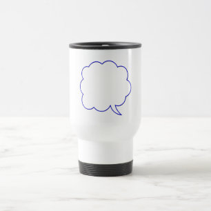 Mug De Voyage Bulle vide #1 de la parole