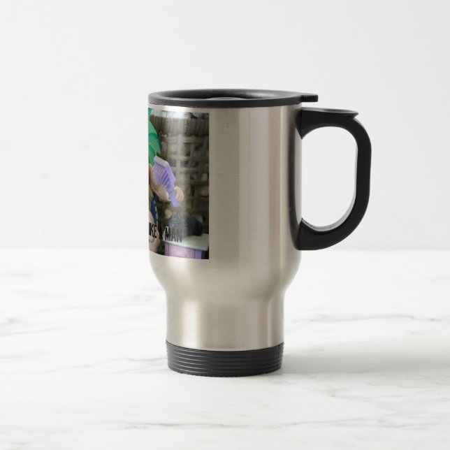 MUG DE VOYAGE BUVEZ DE VOTRE THÉ COMME UN HOMME (Droit)