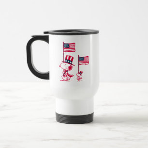 Mug De Voyage cacahuètes   American Summer Old Glory