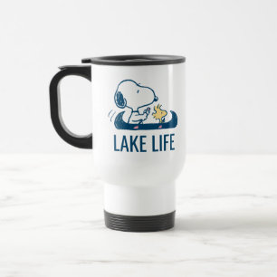 Mug De Voyage cacahuètes Canoë Snoopy & Woodstock