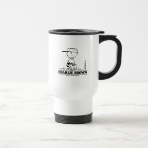 Mug De Voyage cacahuètes   Charlie Brown Jouer à la balle