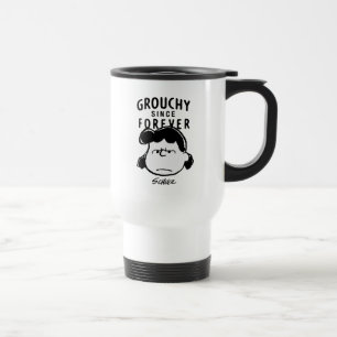 Mug De Voyage cacahuètes Grouchy depuis toujours Lucy