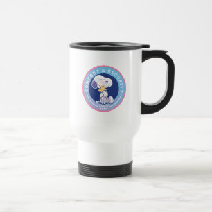 Mug De Voyage cacahuètes   Insigne de confort et de sécurité ble