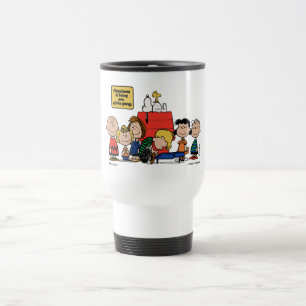 Mug De Voyage cacahuètes   Le bonheur est d'être l'un des gangs