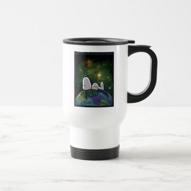 Mug De Voyage cacahuètes | Snoopy Espacé (Droite)