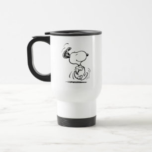 Mug De Voyage cacahuètes Snoopy Happy Dance
