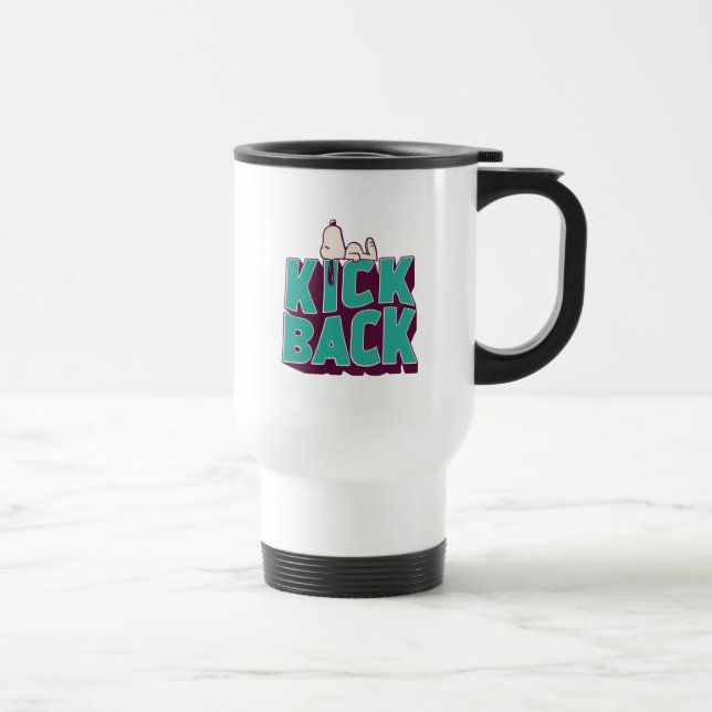 Mug De Voyage cacahuètes | Snoopy Kickback (Droite)