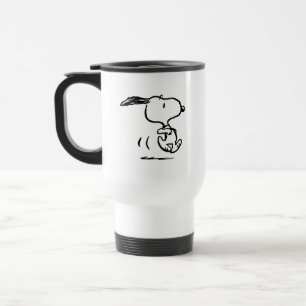 Mug De Voyage cacahuètes   Snoopy Running