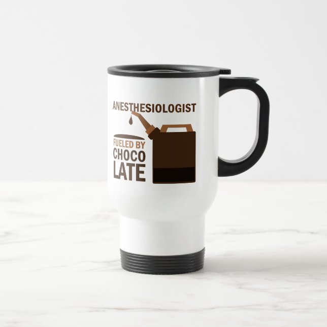 Mug De Voyage Cadeau d'anesthésiste (drôle) (Droite)