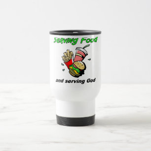 Mug De Voyage Cadeau de chrétien de Dieu de portion de