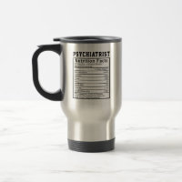 Cadeau de faits nutritionnels psychiatre drôle pou