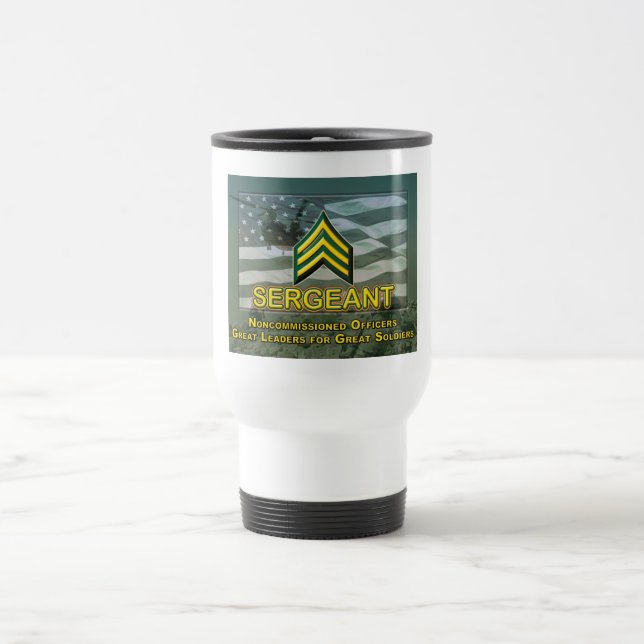 Mug De Voyage Cadeau de promotion des sergents spécialement conç (Centre)