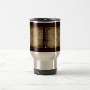 Mug De Voyage Cadeau du concepteur de cartes du Vieux Monde