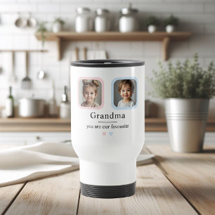 Mug De Voyage Cadeau photo personnalisé Grandma