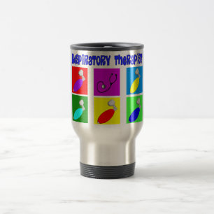 Mug De Voyage Cadeaux de conception d'art de bruit de thérapeut