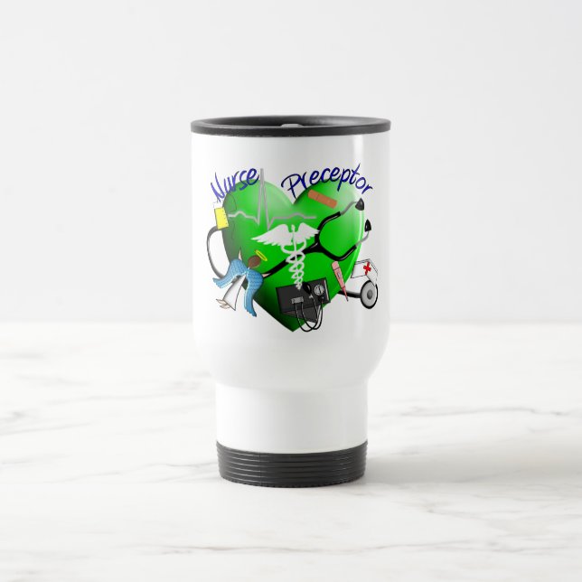 Mug De Voyage Cadeaux de maître d'infirmière (Centre)