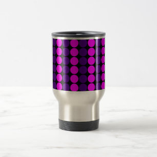 Mug De Voyage Cadeaux élégants pour des filles : Pois rose et