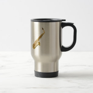 Mug De Voyage Cadeaux et produits de conception de "saxophone"