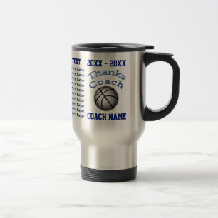 Mug De Voyage Cadeaux personnalisés de basket-ball pour la zone