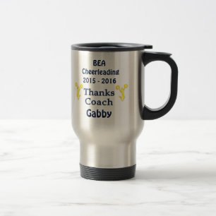 Mug De Voyage Cadeaux personnalisés d'entraîneur d'acclamation