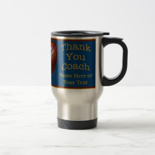 Mug De Voyage Cadeaux personnalisés d'entraîneur de football Vot