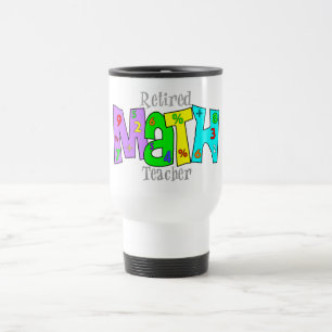 Mug De Voyage Cadeaux retirés de professeur de maths