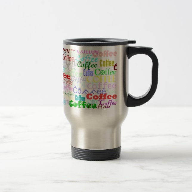 Mug De Voyage Café café café café! (Droit)