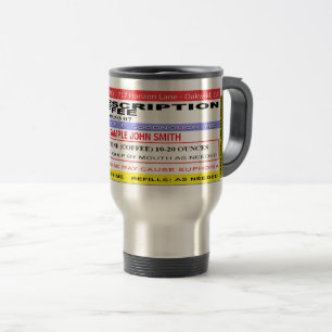 Mug De Voyage Café d'ordonnance personnalisable