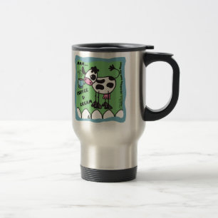 Mug De Voyage Café et vache à la crème