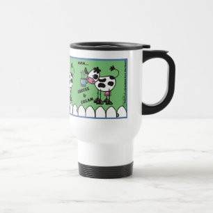Mug De Voyage Café et vache à la crème