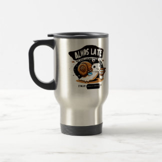 Mug De Voyage Café Fort Pour Personne En Retard