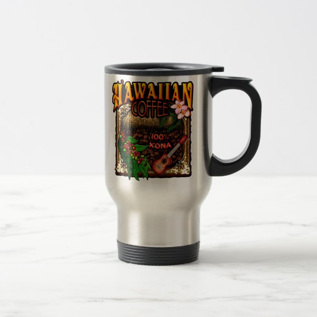 Mug De Voyage Café hawaïen (Droit)