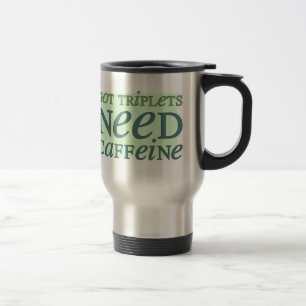 Mug De Voyage Caféine obtenue du BESOIN de triplets